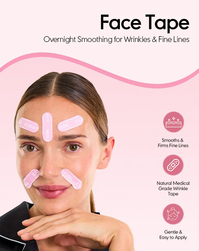 Anti-Wrinkle Face & Lip Patches – Silicone Smoothing Patches