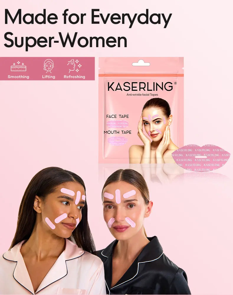 Anti-Wrinkle Face & Lip Patches – Silicone Smoothing Patches