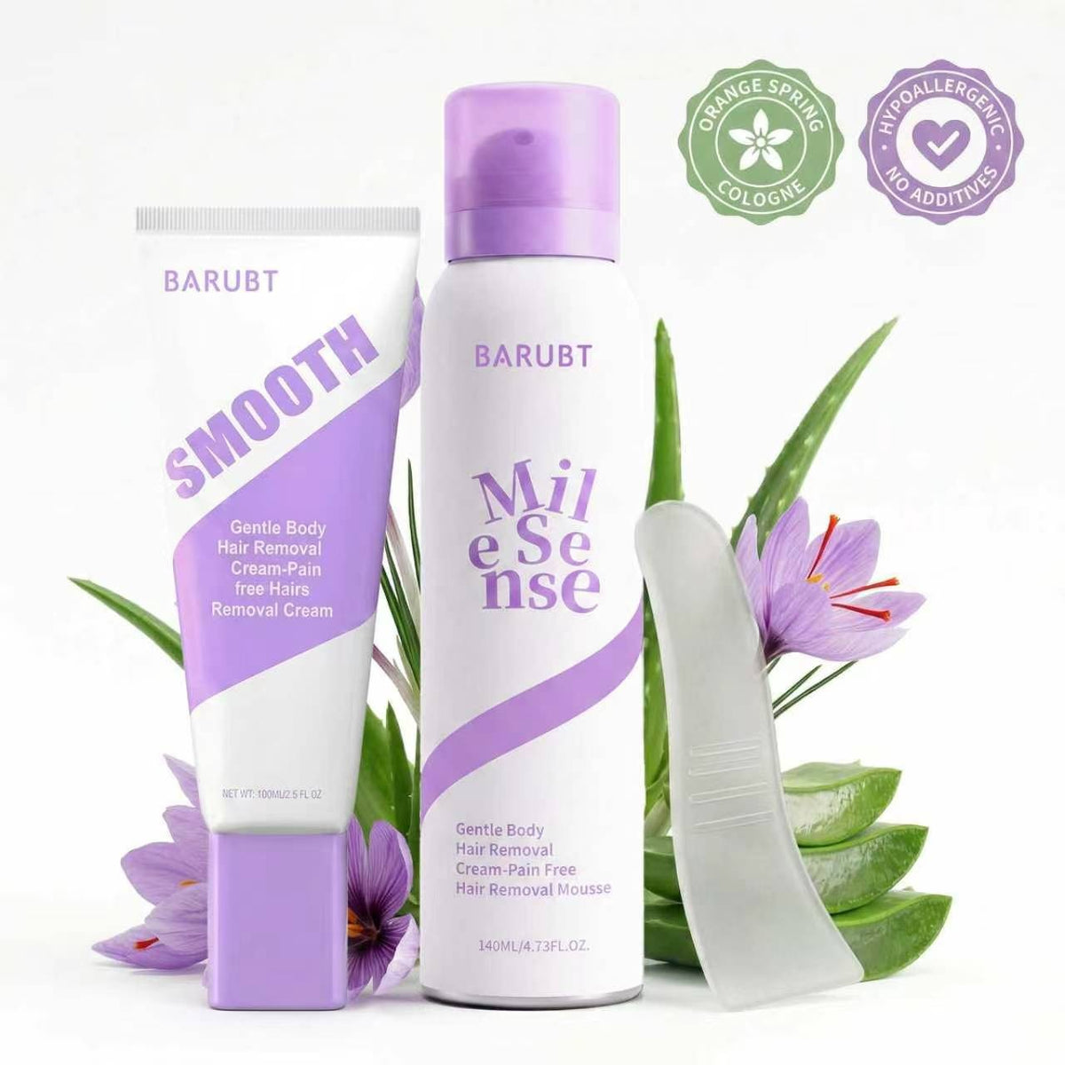 Gentle Hair Removal Cream | Face, Body & Sensitive Areas