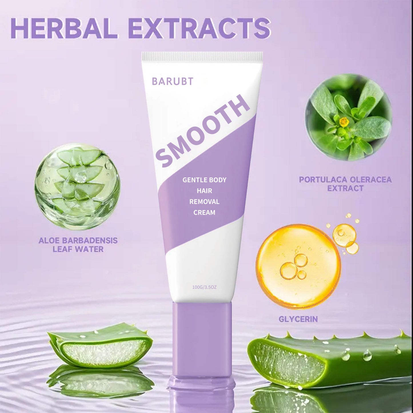 Gentle Hair Removal Cream | Face, Body & Sensitive Areas