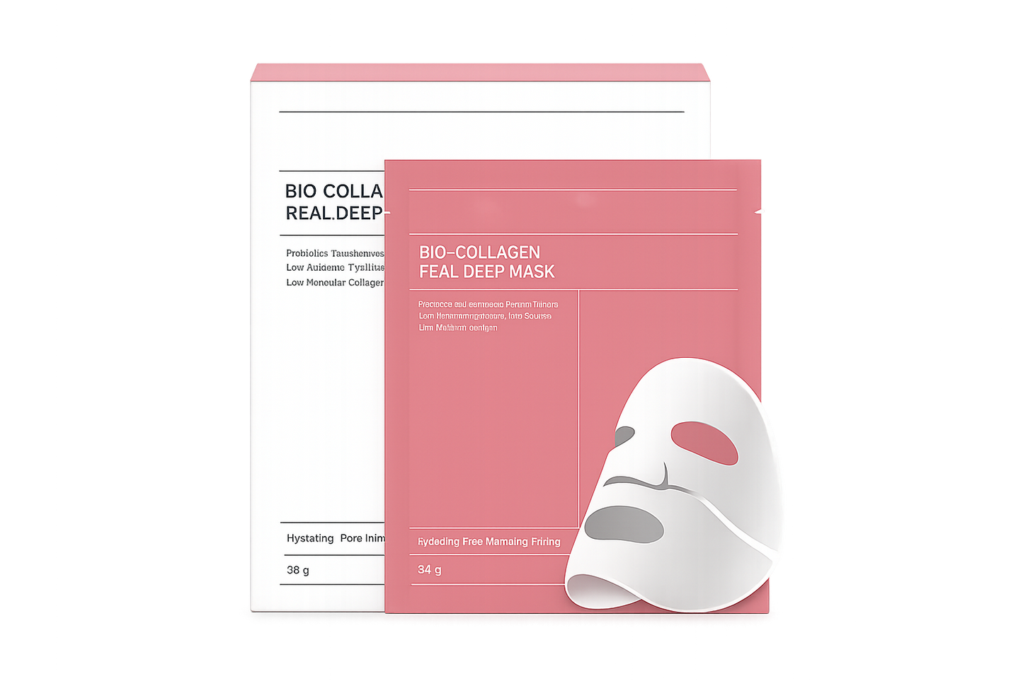 Mascarilla facial de colágeno hidratante – Reafirmante y Lifting
