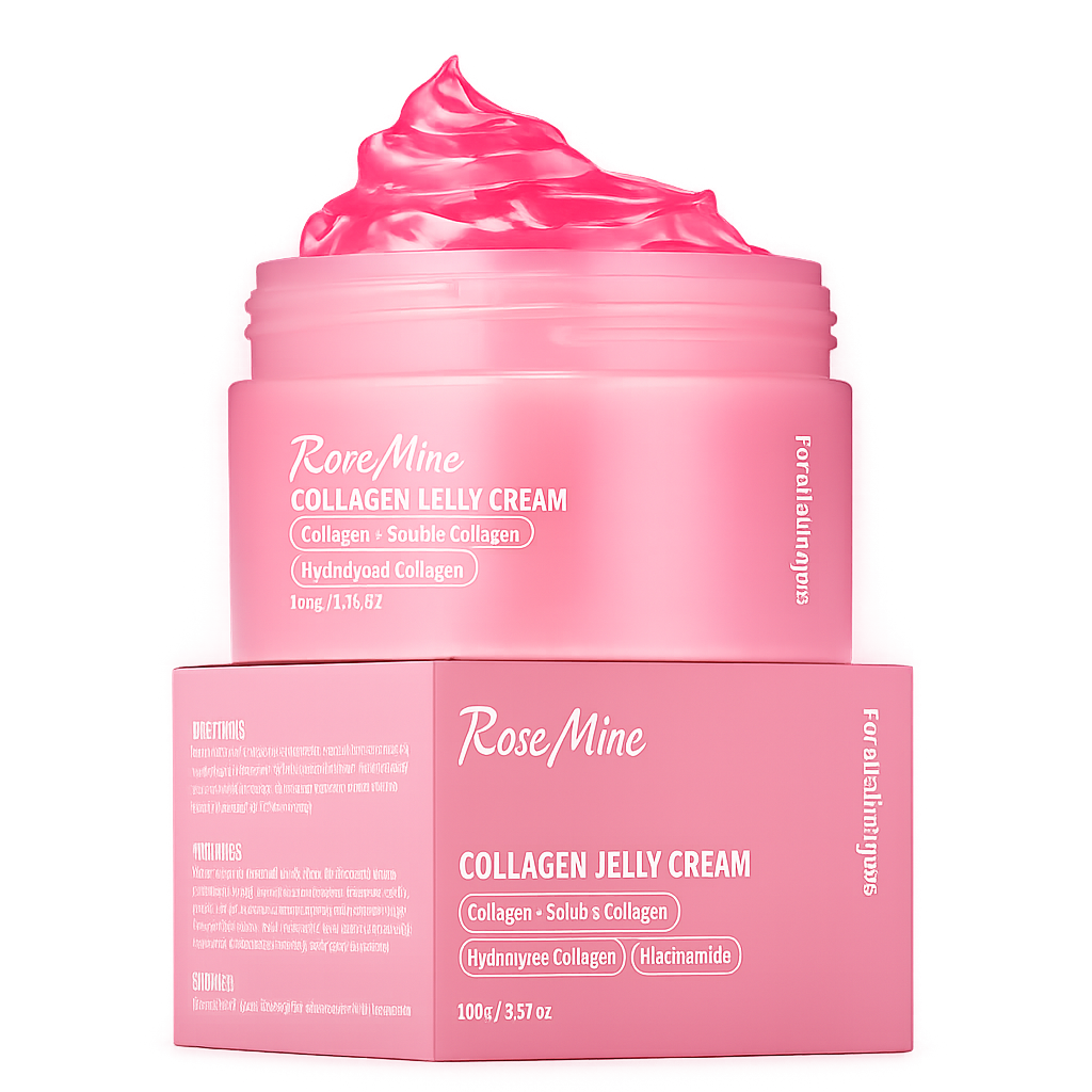 Crema de colágeno en gelatina – Tratamiento reafirmante e hidratante para la piel