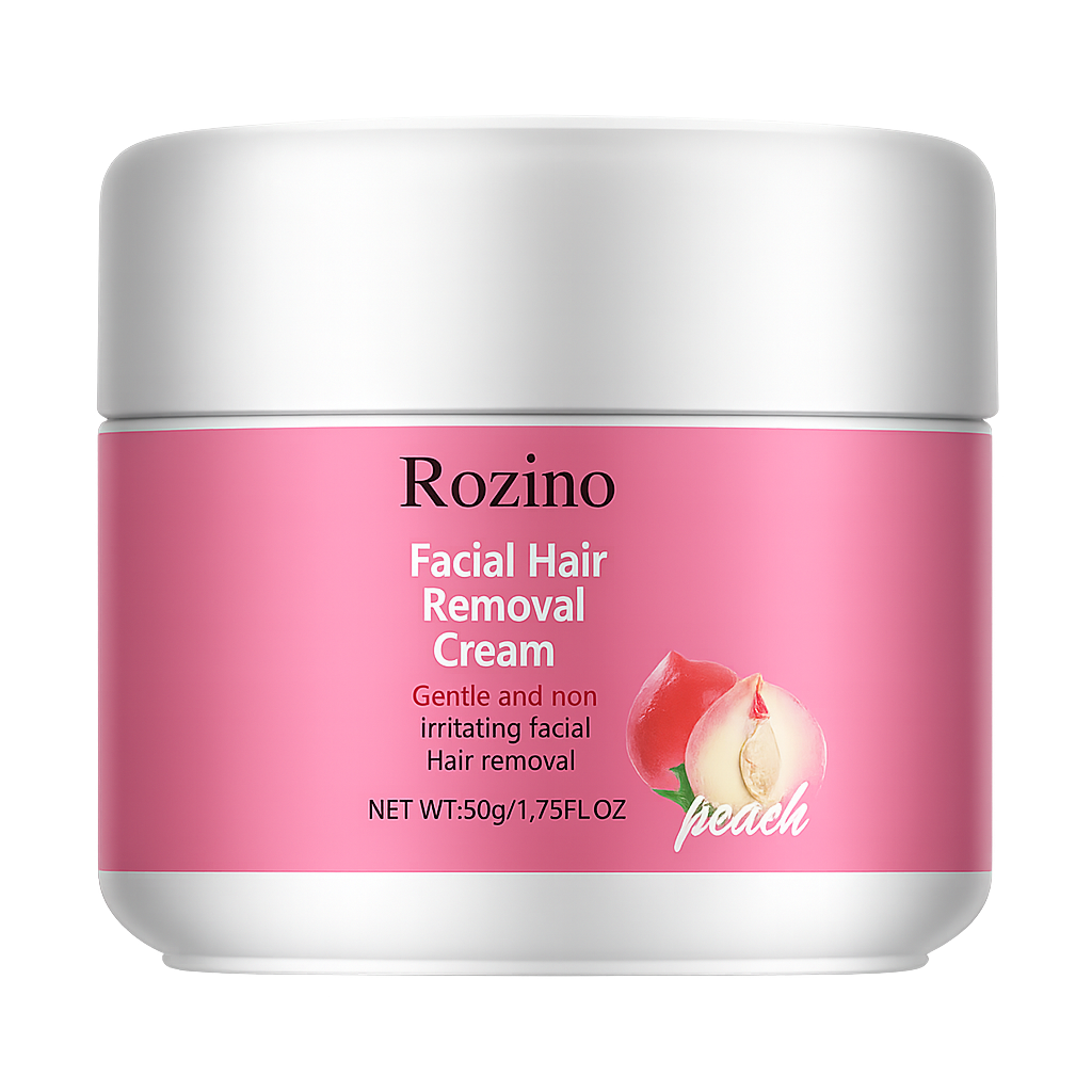 Crema depilatoria sin dolor con extracto de durazno