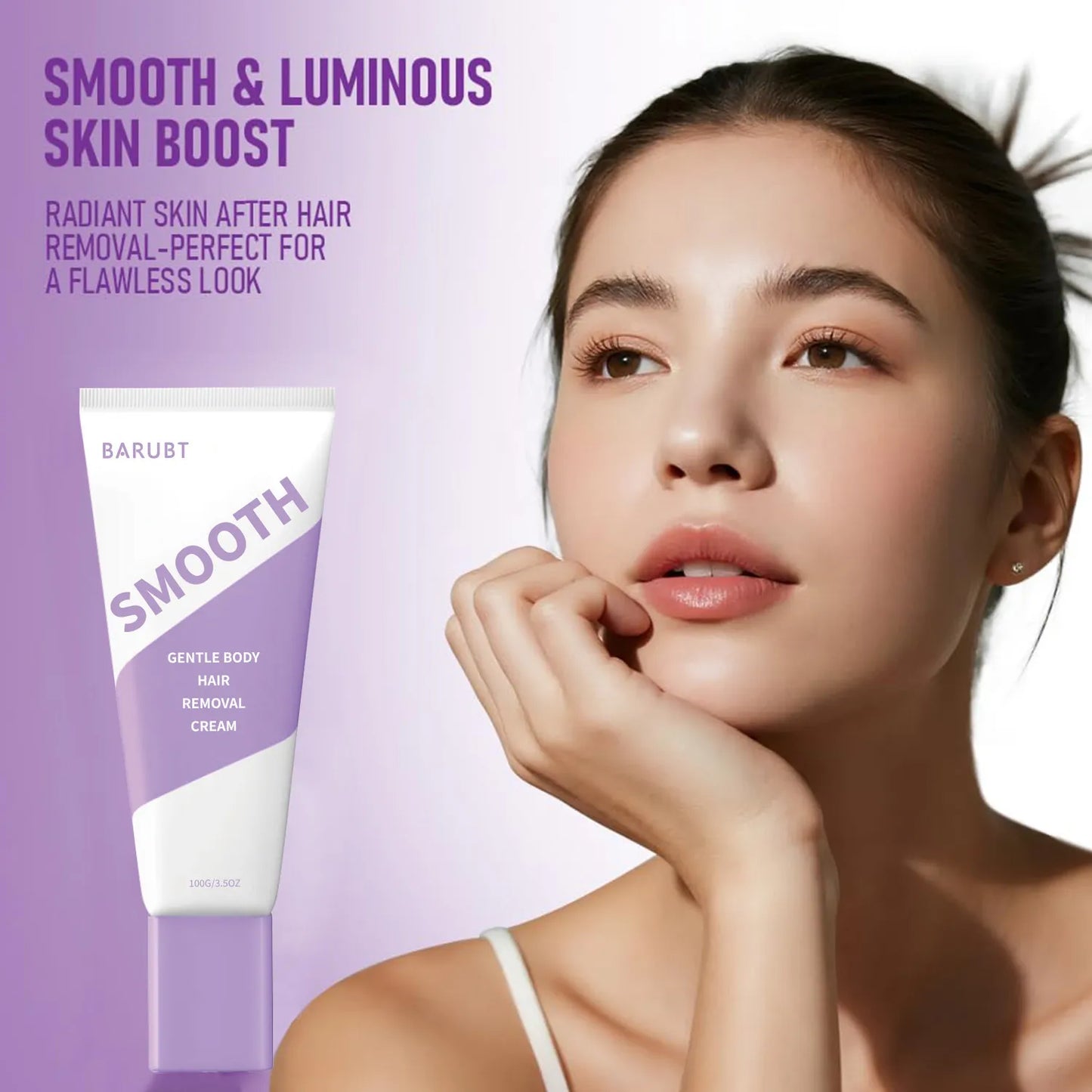 Gentle Hair Removal Cream | Face, Body & Sensitive Areas